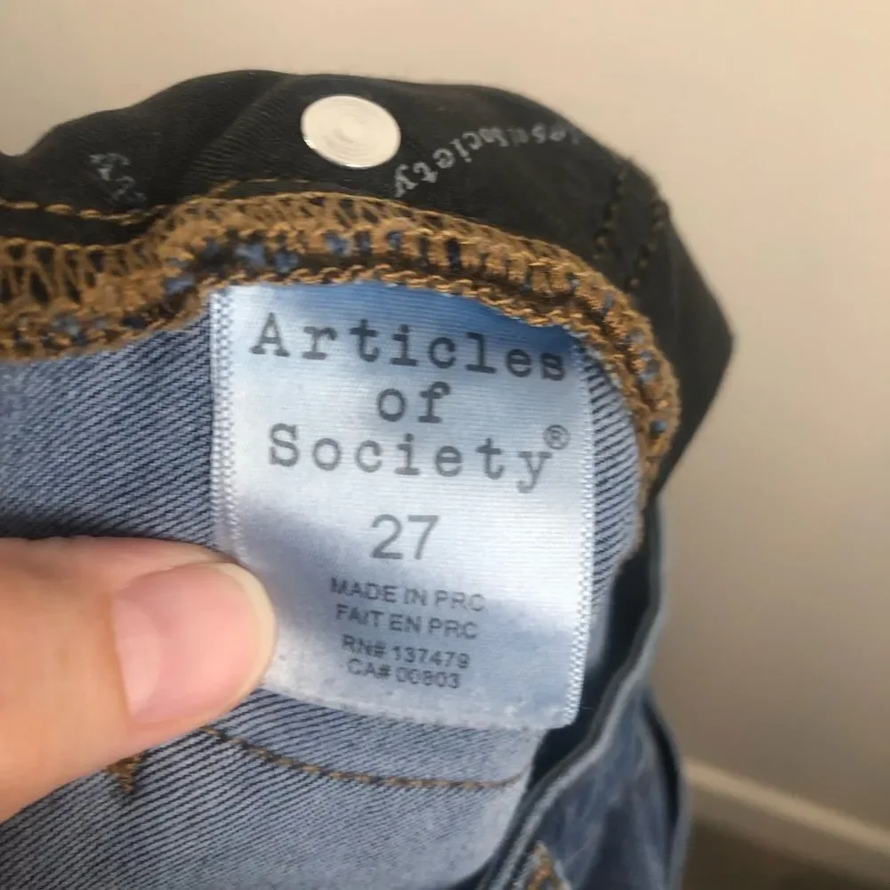 Articles of Society Sarah Skinny Jeans Bundle Of Two Soft Stretch Denim Size 27